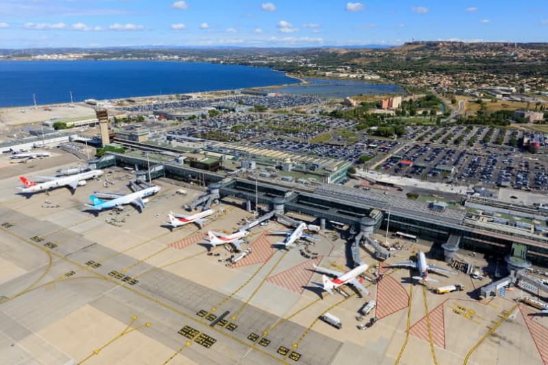 Aéroport avions Marseille