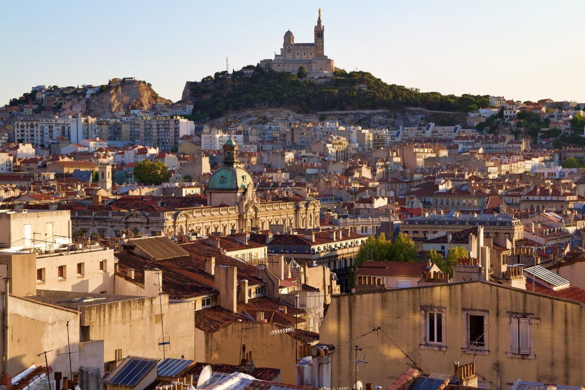 Marseille montagne Notre-Dame