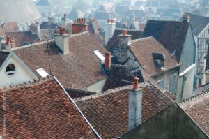 Vivre dans l'Yonne : les toits de Tonnerre