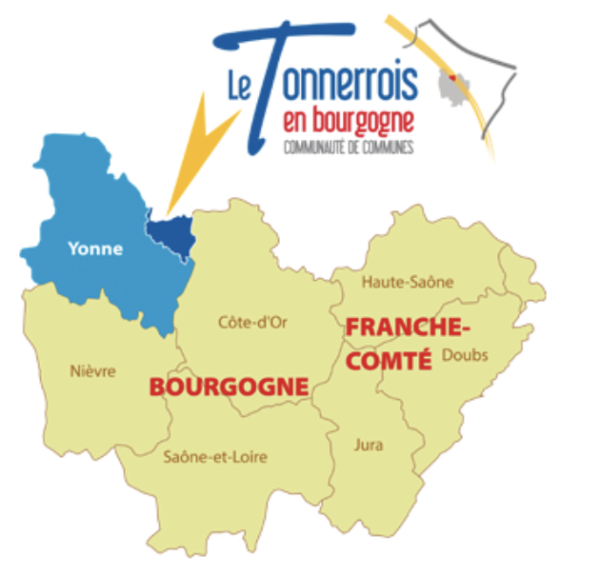 cartographie le Tonnerrois en Bourgogne