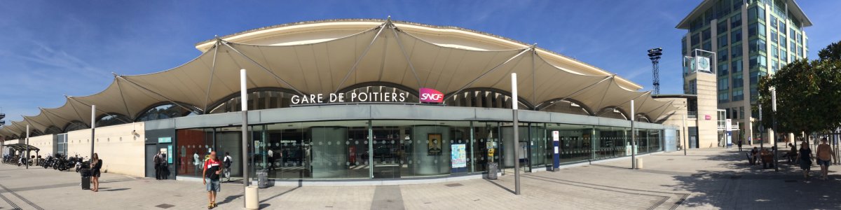 La gare TGV de Poitiers