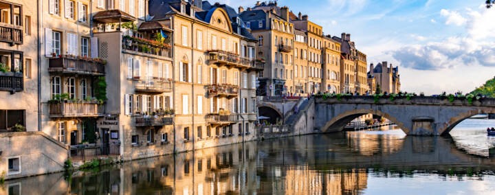 Vivre le long de la Moselle à Metz