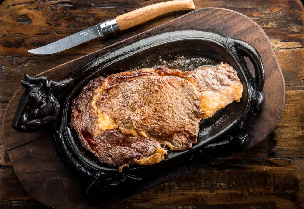 entrecôte de boeuf charolais à la Maison Doucet