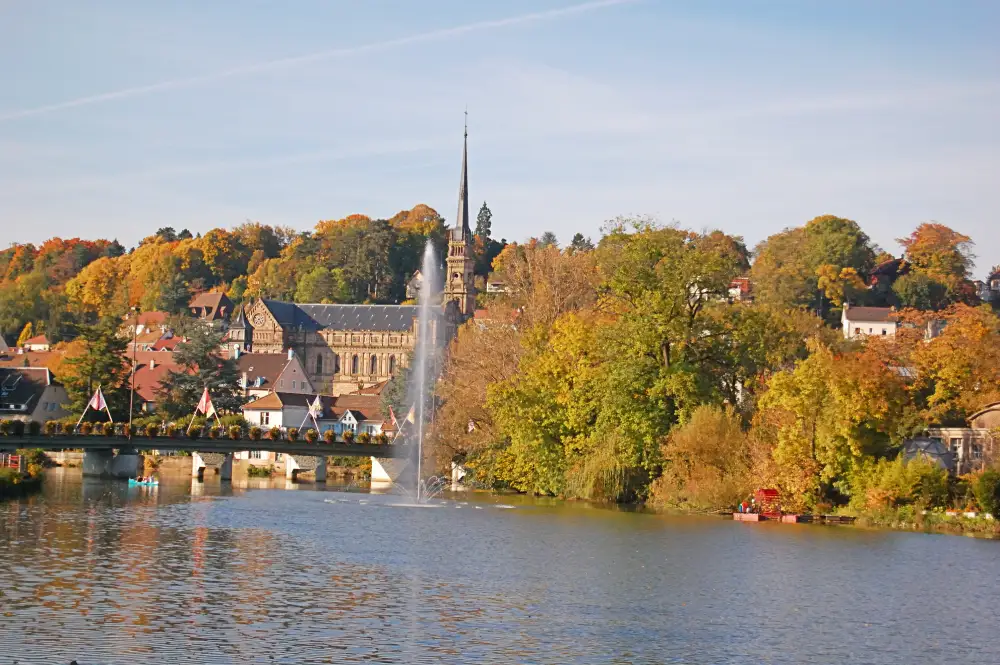 vue de Pontarlier dans le Doubs.