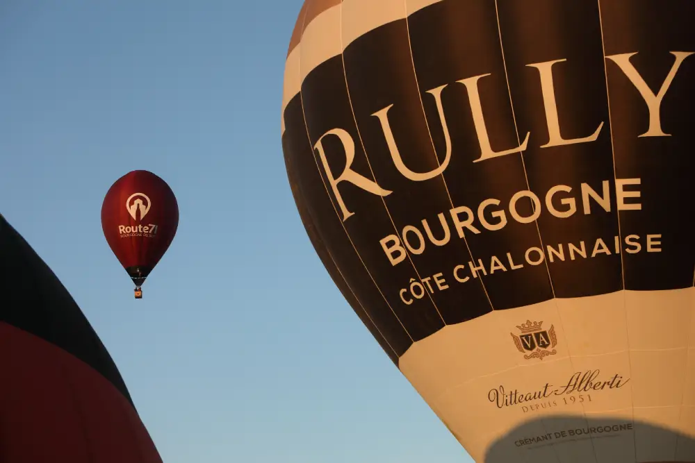 montgolfières en Saône et Loire