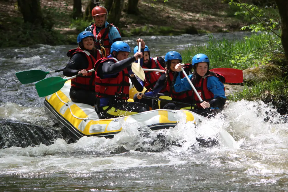 rafting dans la Nièvre