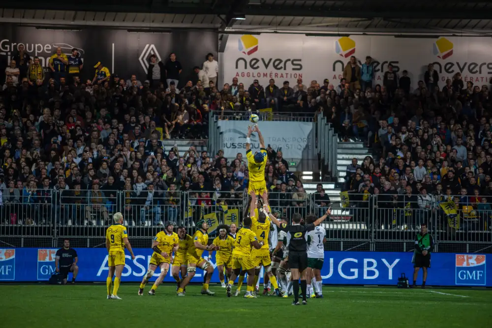 match de rugby à Nevers