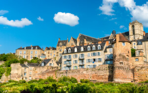 Centre-ville de la ville du Mans