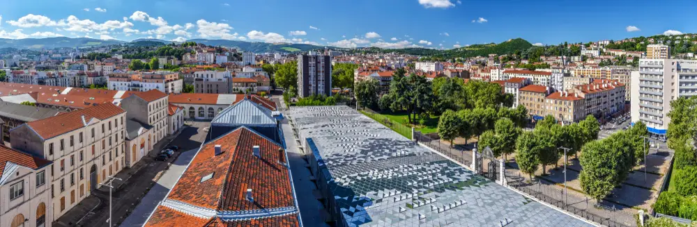 vue de Saint-Étienne.